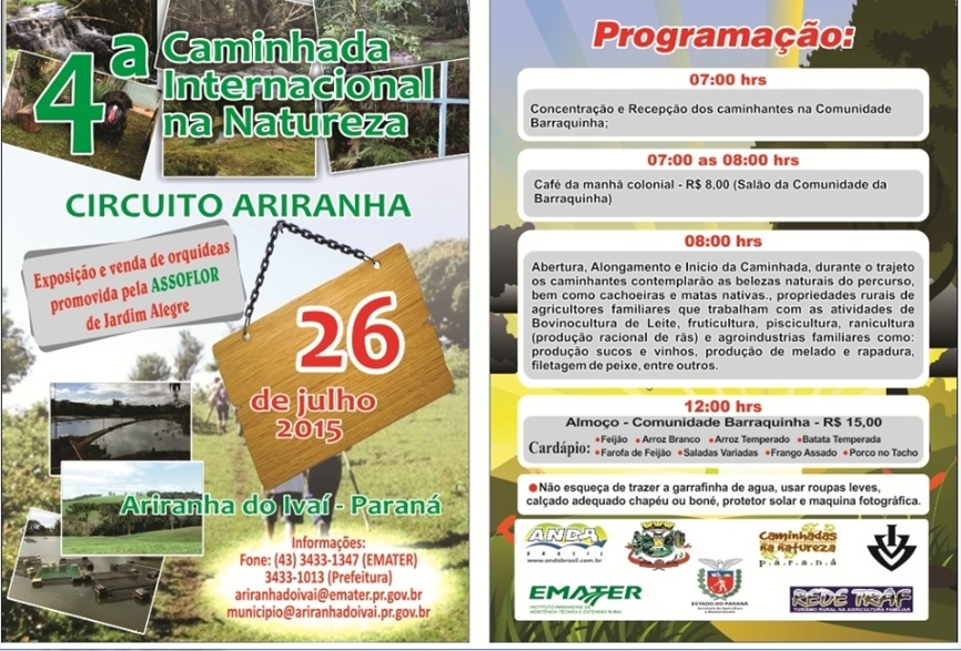 Convite para Caminhada Rural